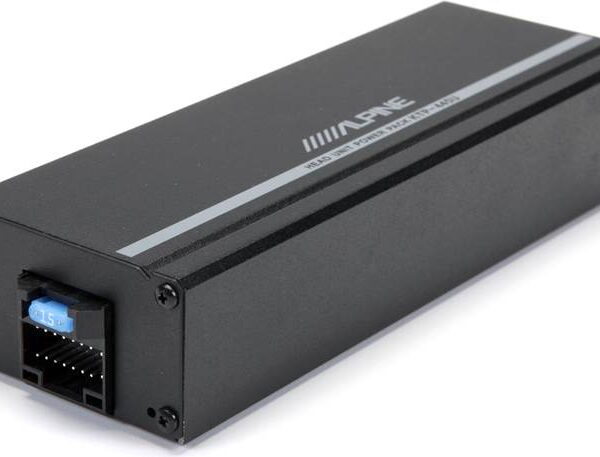 Alpine KTP-445U Power Pack Compact 4-channel car amplifier — 45 watts RMS X 4