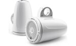 JL Audio M3-770ETXv3-Gw-C-Gw M3 Series 7.7" wakeboard tower speakers (Gloss White with Gloss White Classic Grille) - Image 2