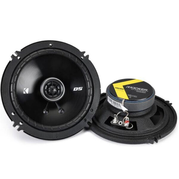 Kicker 43DSC6504 DS Series 6-1/2" 2-way car speakers