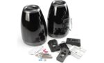 Kicker 46KMFC65 6-1/2 " tower speaker system for flat-surface installations (Black w/ Charcoal grilles) - Image 2