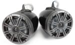 Kicker 46KMFC65 6-1/2 " tower speaker system for flat-surface installations (Black w/ Charcoal grilles) - Image 3