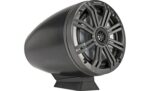 Kicker 46KMFC65 6-1/2 " tower speaker system for flat-surface installations (Black w/ Charcoal grilles) - Image 5